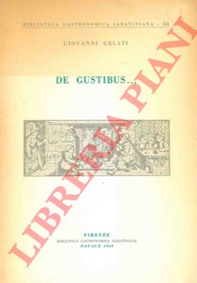 GELATI Giovanni - - De gustibus ...