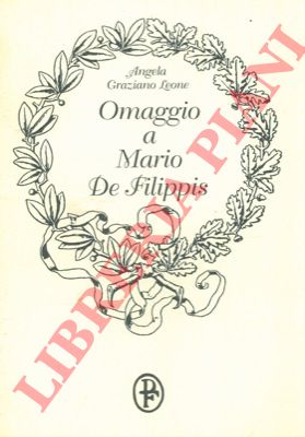 GRAZIANO LEONE Angela - - Omaggio a Mario De Filippis.