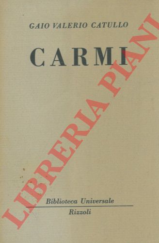 CATULLO Gaio Valero - - Carmi.