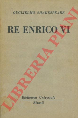SHAKESPEARE Guglielmo - - Enrico IV.