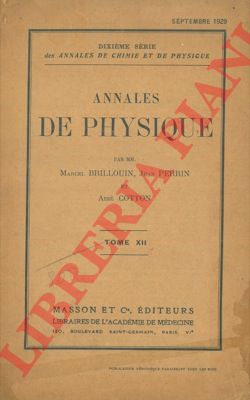 DA SILVA Mario A. - - Recherches exprimentales sur l'electroaffinit des gaz.