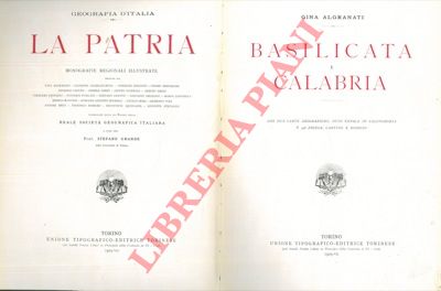 ALGRANATI Gina - - Basilicata e Calabria.