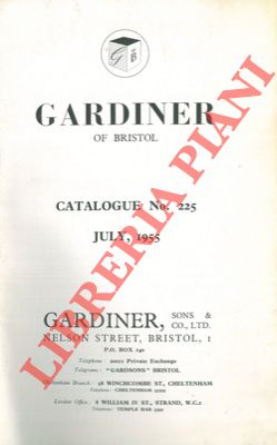 Gardiner of Bristol. - Catalogue n 225.