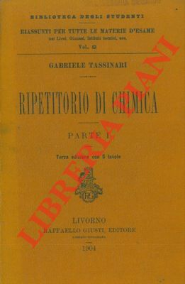 TASSINARI Gabriele - - Ripetitorio di Chimica.