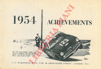 - - Achievements 1954.