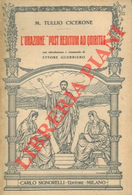 CICERONE M. Tullio - - L'Orazione 