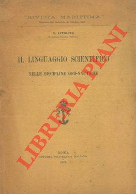 IPPOLITO E. - - Il linguaggio scientifico nelle discipline geo-nautiche.