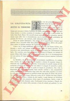 - - La gravidanza sotto il Terrore.