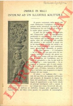 - - Ombre di mali intorno ad un illustre scrittore (Baldassarre Castiglione).