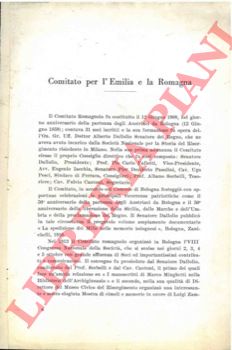 NATALI Giovanni - - Comitato per l'Emilia e la Romagna.