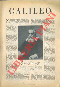 EMANUELLI Pio - - Galileo.