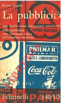 TAPLIN Walter - - La pubblicit.