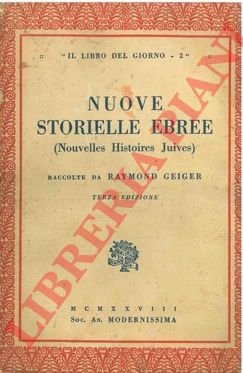 GEIGER Raymond - - Storielle ebree (Histoires Juives)