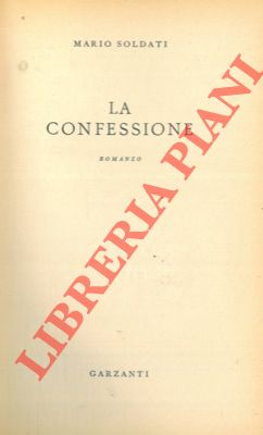 SOLDATI Mario - - La confessione.