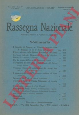- - Rassegna Nazionale.