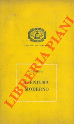 CIARLETTA Nicola - - L'enigma moderno.