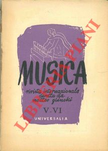 - - Musica. Rivista internazionale diretta da Matteo Glinski.