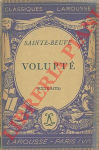 SAINTE-BEUVE - - Volupt. Extraits.