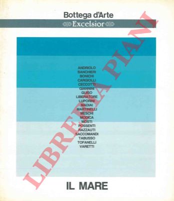 (SANTINI Pier Carlo) - - Il mare. Bottega d'arte- Excelsior nro 6.
