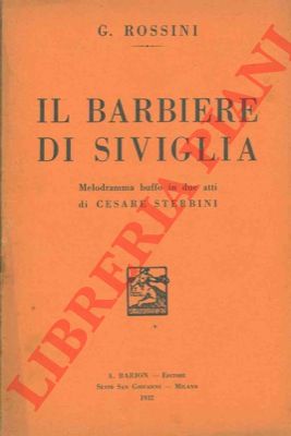 ROSSINI - BELLINI - DONIZETTI, ecc. - - Lotto di sei libretti d'opera.