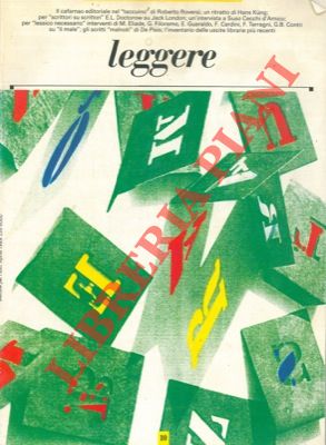 - - Leggere. Mensile per i libri. Numero 10 - Aprile 1989.