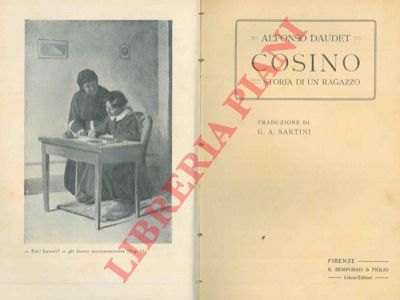DAUDET Alfonso - - Cosino. Storia di un ragazzo.