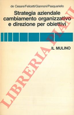 DE CESARE Gherardo - FELICETTI Gianfranco - GIANNONI Franco - PASQUARIELLO Ottavio - - Strategia aziendale, cambiamento organizzativo, e direzione per obiettivi.