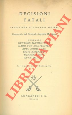 AA.VV. - - Decisioni fatali.