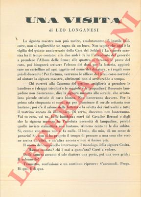 - - L'Italiano. Foglio della Rivoluzione fascista diretto da Leo Longanesi.