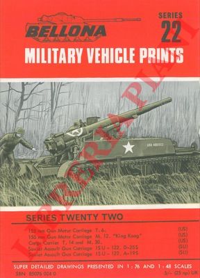 - - Military vehicle prints. Bellona. Series 22.
