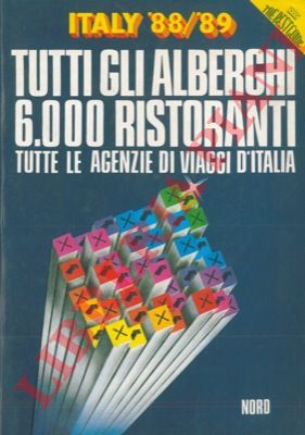 - - Italy '88 - '89. Nord. Piemonte, Valle d'Aosta, Trentino Alto Adige, Lombardia, Veneto, Friuli Venezia Giulia, Liguria.