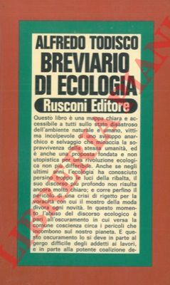 TODISCO Alfredo - - Breviario di ecologia.