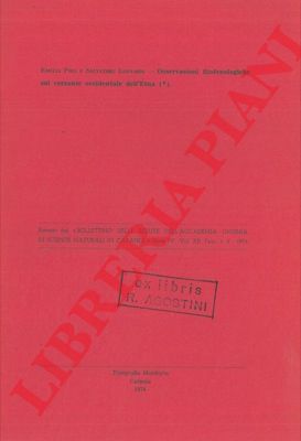 POLI Emilia - LEONARDI Salvatore - - Osservazioni fitofenologiche sul versante occidentale dell'Etna.