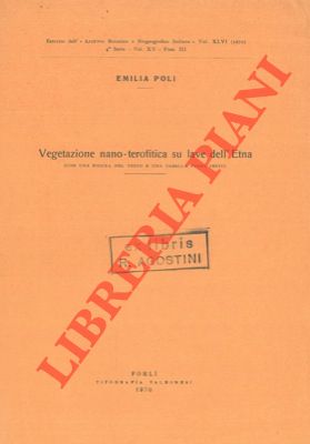 POLI Emilia  - - Vegetazione nano-terofitica su lave dell'Etna.