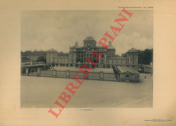 (CICALA Vittorio) - - Castello Reale di Racconigi.