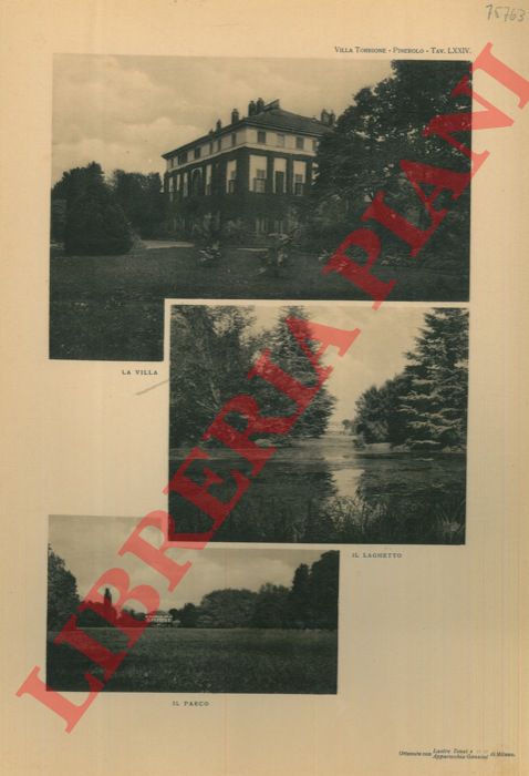 (CICALA Vittorio) - - Villa Torrione (Pinerolo).