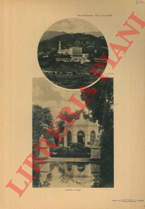 (CICALA Vittorio) - - Villa Pallavicini a Pegli.