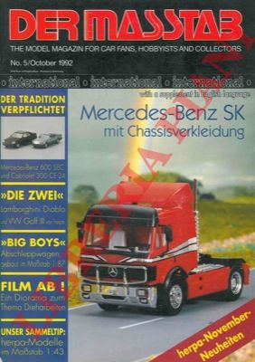 - - Der masstab. The model magazin car fans, hobbyists and collectors.