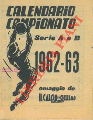 - - Calendario Campionato serie 