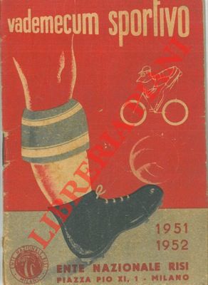 - - Vademecum sportivo 1851-1952.