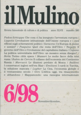 - - Il Mulino.
