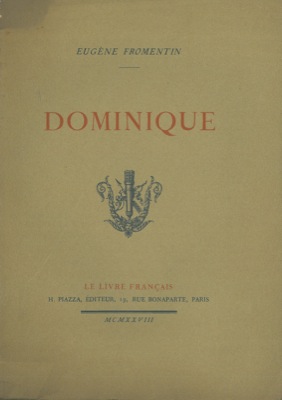 FROMENTIN Eugene - - Dominique.