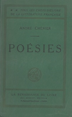 CHENIER Andr - - Poesies.
