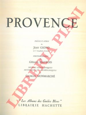 MONMARCHE' Georges - - Provence.