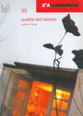 - - Qualit dell'abitare. Quality of living.