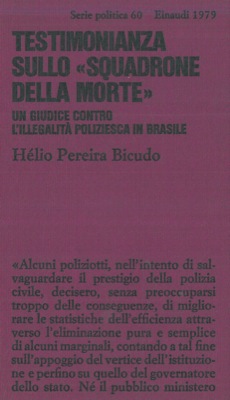 PEREIRA BICUDO Helio - - Testimonianza sullo 