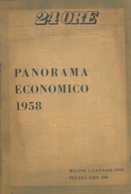 - - Panorama economico 1958.