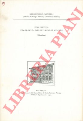 MINELLI Alessandro - - Una nuova Xerobdella delle Prealpi venete (Hirudinea) .