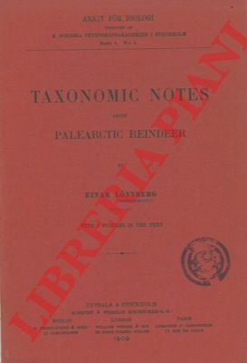 LONNBERG Einar - - Taxonomic notes about Palearctic Reindeer.