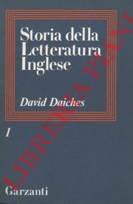 DAICHES David - - Storia della letteratura inglese.